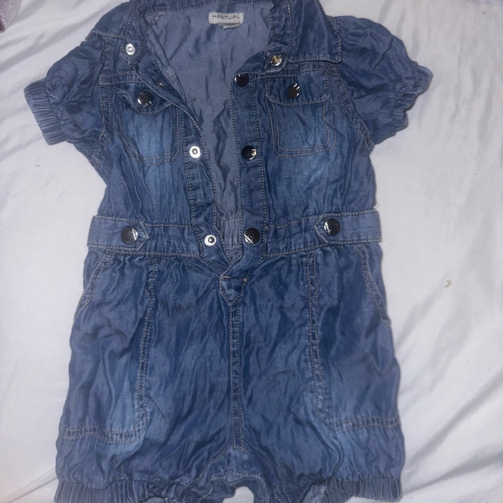 Habitual Denim Romper
